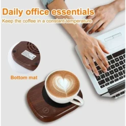 Cup Warmer For Coffee, Cocoa, Tea, Milk, Drinks, Cup Warmer With 3 Adjustable Temperature Settings (up To 149℉/65℃) -Kitchen Appliances Store 78705608 4