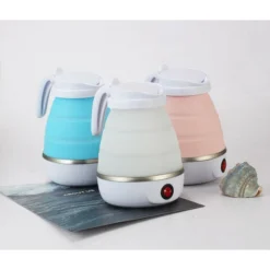 Travel Foldable Kettle Portable Silicone Storage Collapsible Boiler -Kitchen Appliances Store 78706255 3