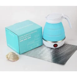 Travel Foldable Kettle Portable Silicone Storage Collapsible Boiler -Kitchen Appliances Store 78706255 4