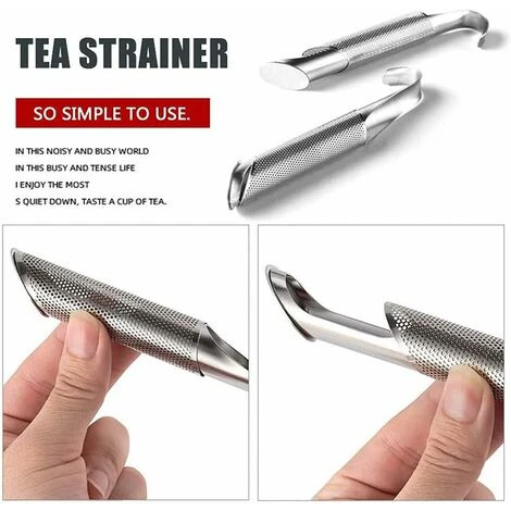 Tea Infuser 2 Pack Loose Tea Infuser Tea Steeper With Long Handle 4 Tea Infuser 2 Pack Loose Tea Infuser Tea Steeper With Long Handle - Image 4