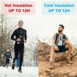 12 Oz Stainless Steel Thermos Smart Water Mug With LED Temperature Display 7 12 Oz Stainless Steel Thermos Smart Water Mug With LED Temperature Display -Kitchen Appliances Store 78707719 3