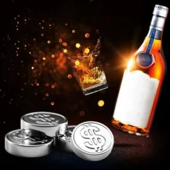 2 Non-melting Wine Ice Cubes, Effective Anti-rust Stainless Steel -Kitchen Appliances Store 78709244 4