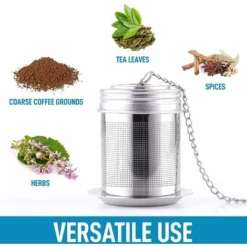 Piece Tea Ball Infuser - Stainless Steel Tea Ball Infuser For Loose Tea -Kitchen Appliances Store 78709251 3
