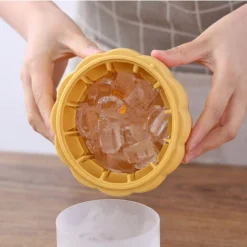 Summer Pumpkin Ice Bucket Ice Maker Multi Cooler Silicone Ice Cubes -Kitchen Appliances Store 78709282 3