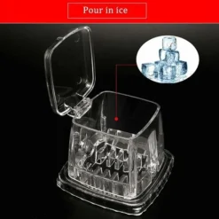 White Polypropylene Ice Breaker - Hand Shaved Ice Maker Portable Hand Crank Ice Breaker Housekeeping Manual Ice Shaver Kitchen Tools -Kitchen Appliances Store 78710390 4