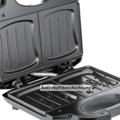 Monzana XXL Toasted Sandwich Maker 750W Non Stick Toastie Machine Toaster With Grill Light Overheating Protection 8 Monzana XXL Toasted Sandwich Maker 750W Non Stick Toastie Machine Toaster With Grill Light Overheating Protection -Kitchen Appliances Store 79008183 4