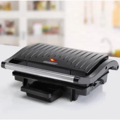 Monzana Contact Grill Non-stick Coating 1500W BPA Free Cool-touch Handle Removable Drip Tray Table Grill Sandwich Maker -Kitchen Appliances Store 79168126 4