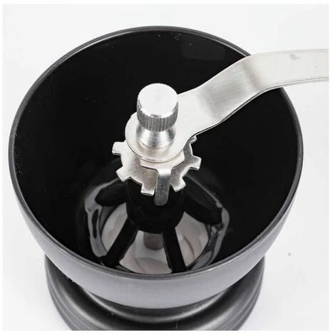 Manual Coffee Grinder Adjustable Coarse Ceramic Grinder Hand Held Coffee Grinder Compact Crank Handle For Home, Office And Travel With Brush, Spoon 3 Manual Coffee Grinder Adjustable Coarse Ceramic Grinder Hand Held Coffee Grinder Compact Crank Handle For Home, Office And Travel With Brush, Spoon - Image 3
