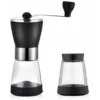 Manual Coffee Grinder, Adjustable Portable Coffee Grinder With Stainless Steel Compact Size Perfect For Travel/Camping/Office