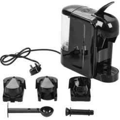 Livingandhome Black 3 In 1 Home Coffee Machine 8 Livingandhome Black 3 In 1 Home Coffee Machine -Kitchen Appliances Store 83040964 4