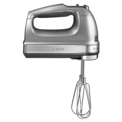 KitchenAid 9 Speed Hand Mixer Contour Silver