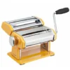World Of Flavours Italian Deluxe Double Cutter Pasta Machine Yellow