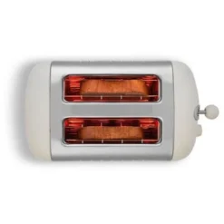 Dualit Lite 2 Slot Toaster Canvas White -Kitchen Appliances Store 83666634 3