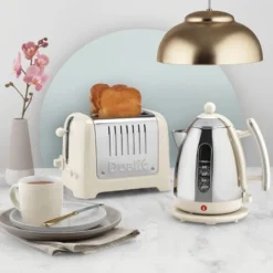 Dualit Lite 2 Slot Toaster Canvas White -Kitchen Appliances Store 83666634 5