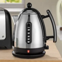 Dualit Polished Chrome Jug Kettle Black -Kitchen Appliances Store 83666772 5