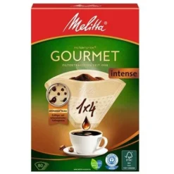 Melitta Gourmet Intense Coffee Filters 1x4 Pack Of 80