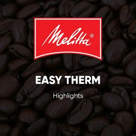 Melitta Easy Therm II 1023-06 Black Filter Coffee Machine 2 Melitta Easy Therm II 1023-06 Black Filter Coffee Machine - Image 2