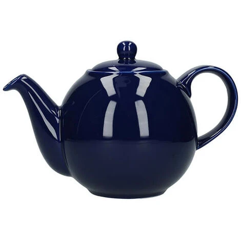 London Pottery Globe 4 Cup Teapot Cobalt Blue 1 London Pottery Globe 4 Cup Teapot Cobalt Blue