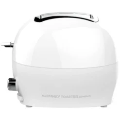 The Funky Appliance Company 4 Slice Toaster White -Kitchen Appliances Store 83668771 4