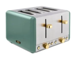Tower Cavaletto Toaster 4 Slice Jade