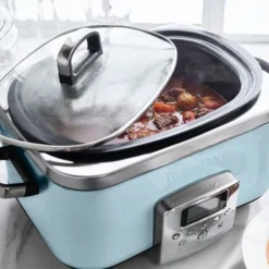 GreenPan Non-Stick Slow Cooker 6L Blue -Kitchen Appliances Store 83671432 4
