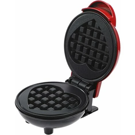 Mini Waffle Maker, Waffle Makers Small Waffle Machine With Non-stick Coating, For Children's Birthday Parties 4 Mini Waffle Maker, Waffle Makers Small Waffle Machine With Non-stick Coating, For Children's Birthday Parties - Image 4