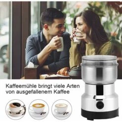 Electric Coffee Grinder Nuts And Grains Grinder, Stainless Steel Food Grinder Coffee Grinder And Electric Blender Grinder For Coffee Beans -Kitchen Appliances Store 83717655 4