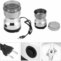 Electric Coffee Grinder Nuts And Grains Grinder, Stainless Steel Food Grinder Coffee Grinder And Electric Blender Grinder For Coffee Beans -Kitchen Appliances Store 83717655 5