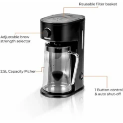 Geepas 700W Ice Tea & Coffee Maker Brews Iced Coffee Or Hot Coffee Machine 2.5L -Kitchen Appliances Store 83743698 5