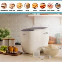 Digital Bread Maker Machine Automatic 12 Function Gluten Free Fast Bake 550W 1.5 8 Digital Bread Maker Machine Automatic 12 Function Gluten Free Fast Bake 550W 1.5 -Kitchen Appliances Store 83743760 4