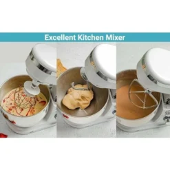 Stand Food Mixer 5L Tilt-Head Mixer Kitchen Standing Mix With Dough Hooks 1000W -Kitchen Appliances Store 83743826 5