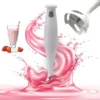 150W Hand Blender Two Powerful Stainless Steel Blades Quick Electric Food Mixer