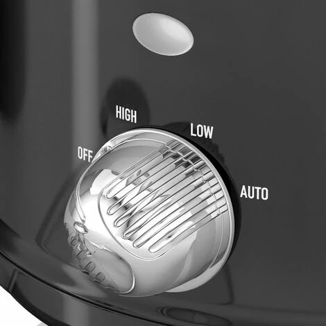 Swan 1.5L Slow Cooker Retro Black 3 Swan 1.5L Slow Cooker Retro Black - Image 3