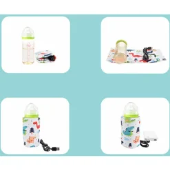 Portable USB Baby Bottle Warmer Thermostat For Family Outdoor Travel (Polar Bear) 7 Portable USB Baby Bottle Warmer Thermostat For Family Outdoor Travel (Polar Bear) -Kitchen Appliances Store 85876197 4