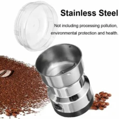 150W Electric Coffee Grinder, Grinder For Flax Seeds, Nuts, Pepper, Spices, Coffee Seeds And Others With Stainless Steel Blades -Kitchen Appliances Store 86103188 3