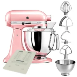 KitchenAid Artisan Mixer 175 Silk Pink With Free Gift