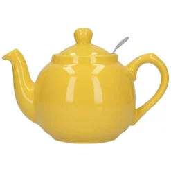 London Pottery Farmhouse Filter 2 Cup Teapot New Yellow