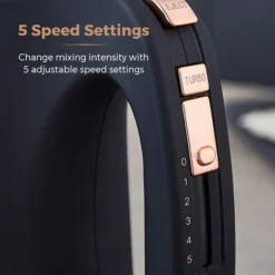 Tower Cavaletto Hand Mixer Black -Kitchen Appliances Store 87184006 5