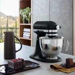 KitchenAid Artisan Mixer 125 Matte Black With Free Gift 9 KitchenAid Artisan Mixer 125 Matte Black With Free Gift -Kitchen Appliances Store 87184605 5