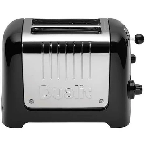 Dualit Lite 2 Slot Toaster Gloss Black 2 Dualit Lite 2 Slot Toaster Gloss Black - Image 2