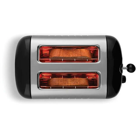 Dualit Lite 2 Slot Toaster Gloss Black 3 Dualit Lite 2 Slot Toaster Gloss Black - Image 3