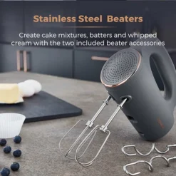 Tower Cavaletto Hand Mixer Grey -Kitchen Appliances Store 87184995 4