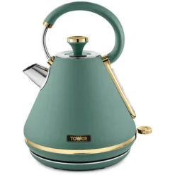 Tower Cavaletto Pyramid Kettle And 2 Slice Toaster Set Jade 6 Tower Cavaletto Pyramid Kettle And 2 Slice Toaster Set Jade -Kitchen Appliances Store 87185152 3