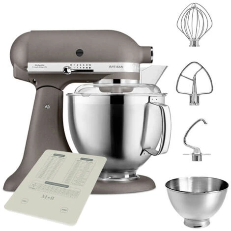 KitchenAid Artisan Mixer 185 Imperial Grey With Free Gift 1 KitchenAid Artisan Mixer 185 Imperial Grey With Free Gift