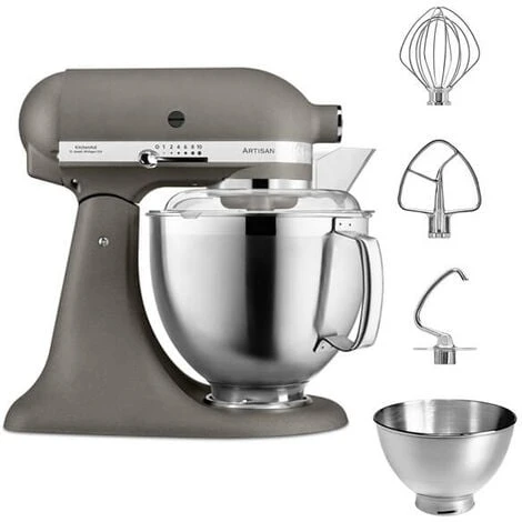 KitchenAid Artisan Mixer 185 Imperial Grey With Free Gift 2 KitchenAid Artisan Mixer 185 Imperial Grey With Free Gift - Image 2
