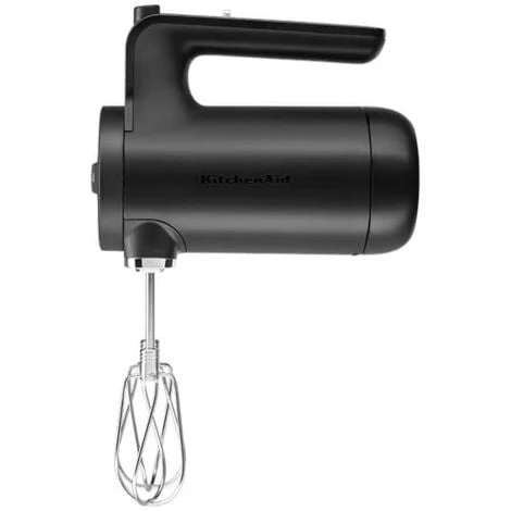 KitchenAid Matte Black Cordless Hand Mixer 1 KitchenAid Matte Black Cordless Hand Mixer
