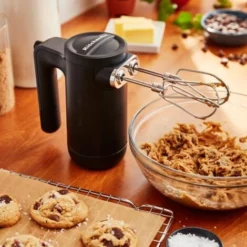 KitchenAid Matte Black Cordless Hand Mixer 9 KitchenAid Matte Black Cordless Hand Mixer -Kitchen Appliances Store 87185464 5