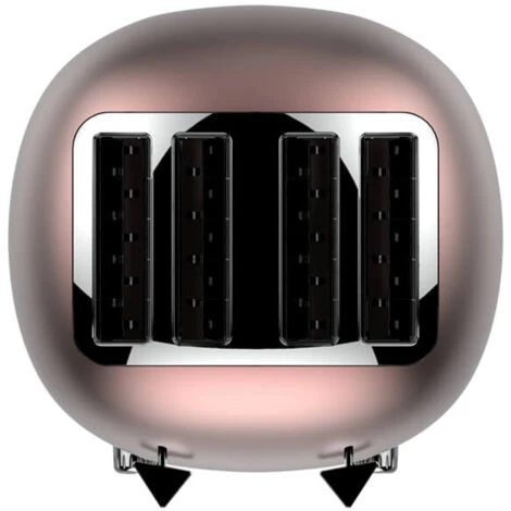 The Funky Appliance Company 4 Slice Toaster Rose Gold Pink 5 The Funky Appliance Company 4 Slice Toaster Rose Gold Pink - Image 5