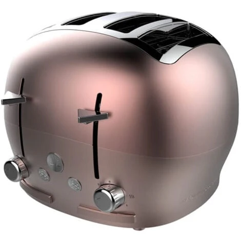 The Funky Appliance Company 1.7 Litre Kettle And 4 Slice Toaster Set Rose Gold Pink 3 The Funky Appliance Company 1.7 Litre Kettle And 4 Slice Toaster Set Rose Gold Pink - Image 3