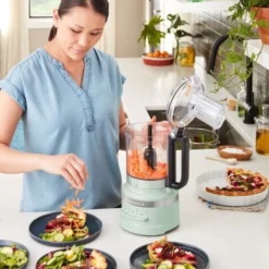 NEW KitchenAid 2.1L Pistachio Food Processor -Kitchen Appliances Store 87185793 5